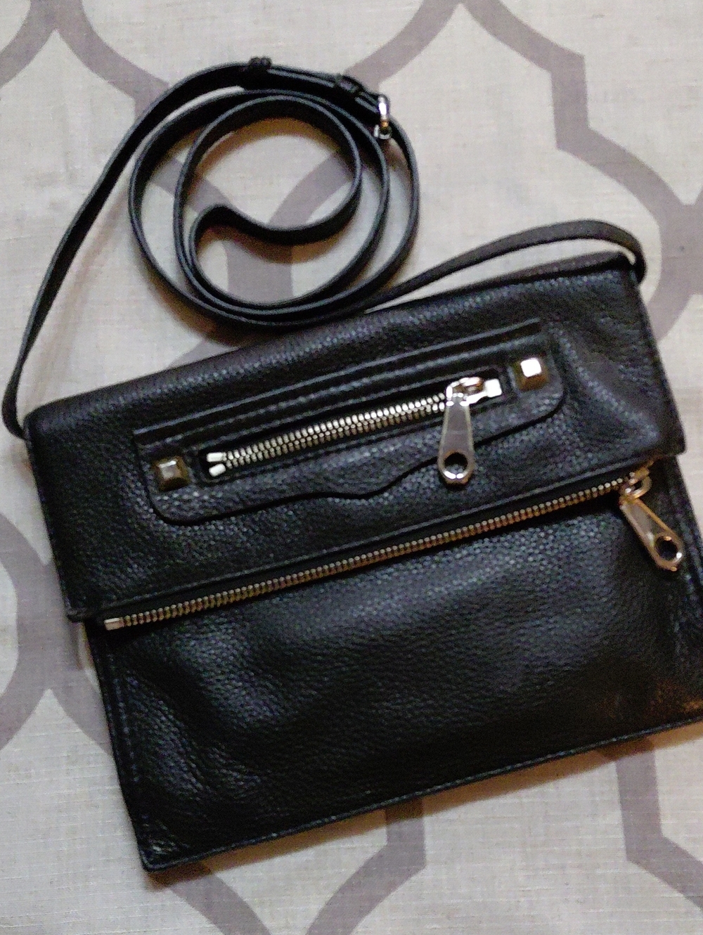 Rebecca Minkoff Pebbled Leather Crossbody Bag